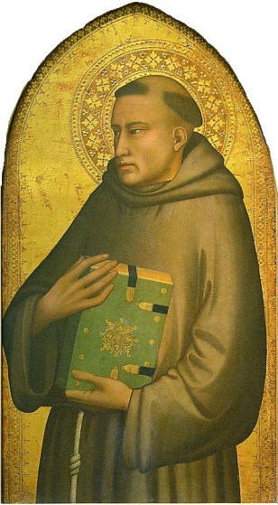 Saint Anthony of Padua ca. 1333 by Maso di Banco fl. 1320-1346 The Metropolitan Museum of Art  NYC 43.98.13